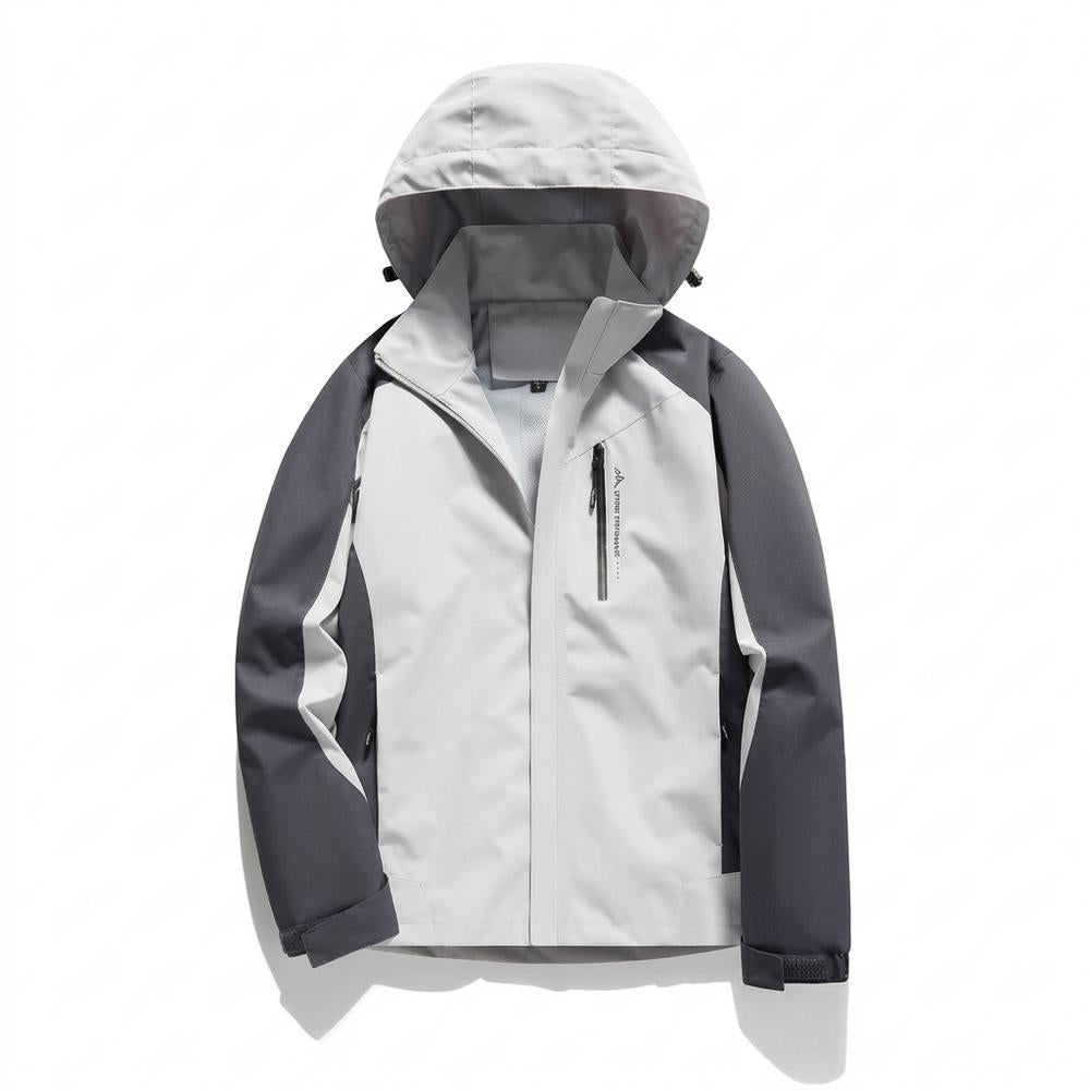 Allsaints Leather - Riral | Hooded Water-Resistant Jacket Men