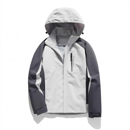 Allsaints Leather - Riral | Hooded Water-Resistant Jacket Men
