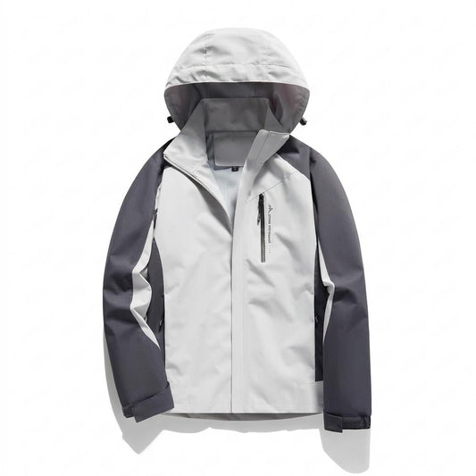 Allsaints Leather - Riral | Hooded Water-Resistant Jacket Men