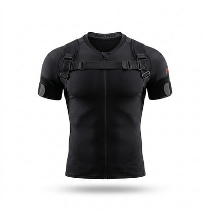 Allsaints Leather - Eihak | Zippered Adjustable T-Shirt Men