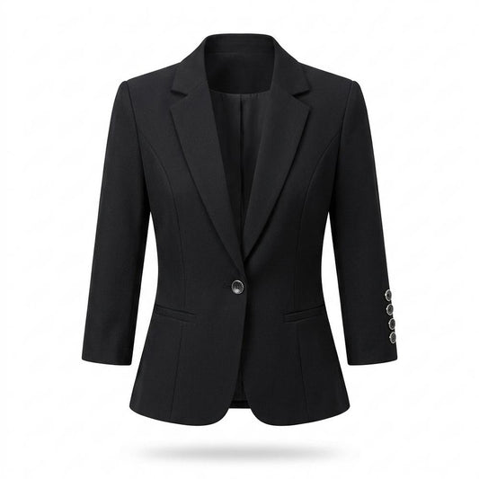 Allsaints Leather - Romar | Fitted Single-Breasted Blazer Women