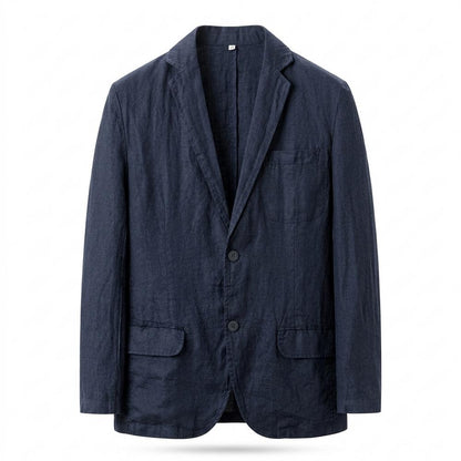 Allsaints Leather - Riven | Unlined Linen-Blend Blazer Men