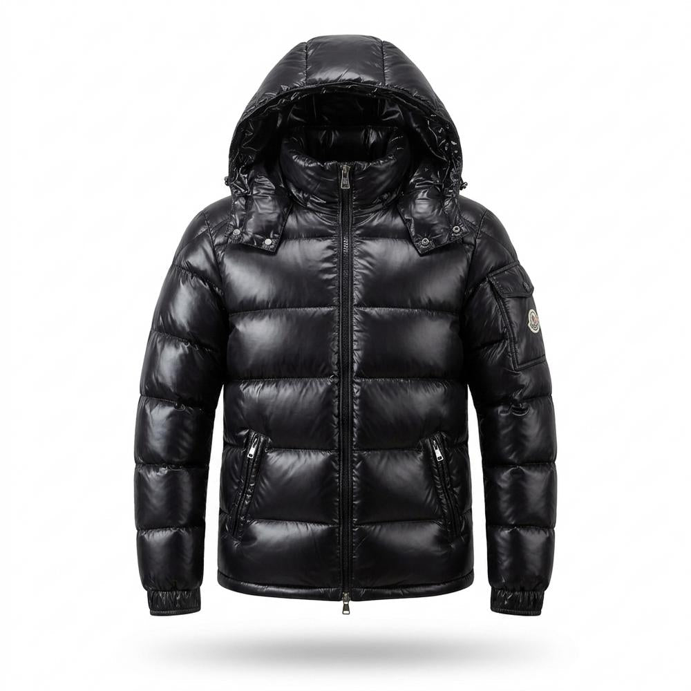 Allsaints Leather - Lysen | Down-Filled Glossy Jacket Men
