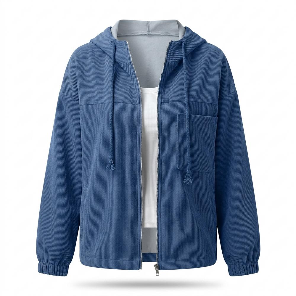 Allsaints Leather - Datir | Corduroy Hooded Jacket Women