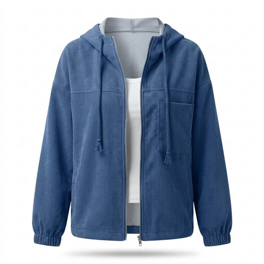 Allsaints Leather - Datir | Corduroy Hooded Jacket Women