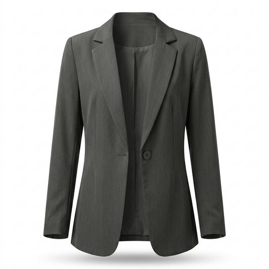 Allsaints Leather - Zakar | Single-Breasted Tailored Blazer Women