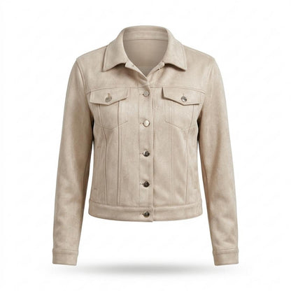 Allsaints Leather - Savel | Faux Suede Button-Front Jacket Women