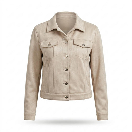Allsaints Leather - Savel | Faux Suede Button-Front Jacket Women