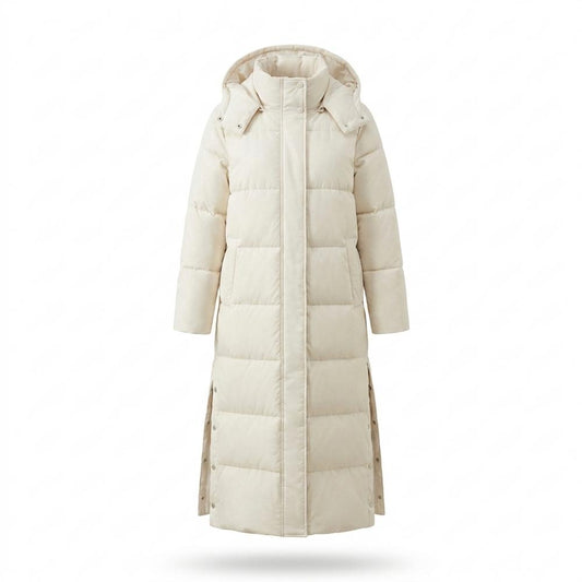 Allsaints Leather - Caram | Padded Longline Coat Women
