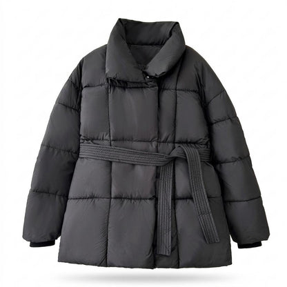 Allsaints Leather - Cavel | Quilted Belted Jacket Women