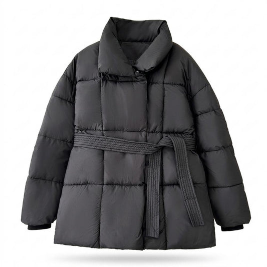 Allsaints Leather - Cavel | Quilted Belted Jacket Women