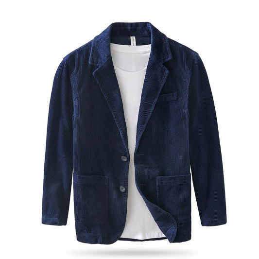 Allsaints Leather - Nemor | Corduroy Two-Button Blazer Men