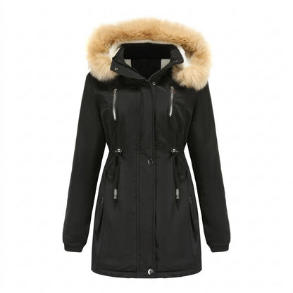 Allsaints Leather - Nolen | Hooded Lined Coat Women