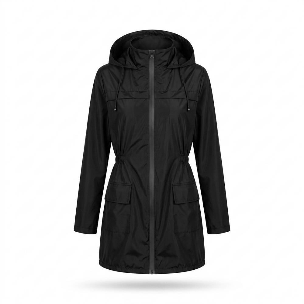 Allsaints Leather - Vilan | Hooded Water-Resistant Jacket Women