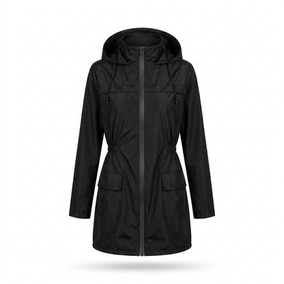 Allsaints Leather - Vilan | Hooded Water-Resistant Jacket Women