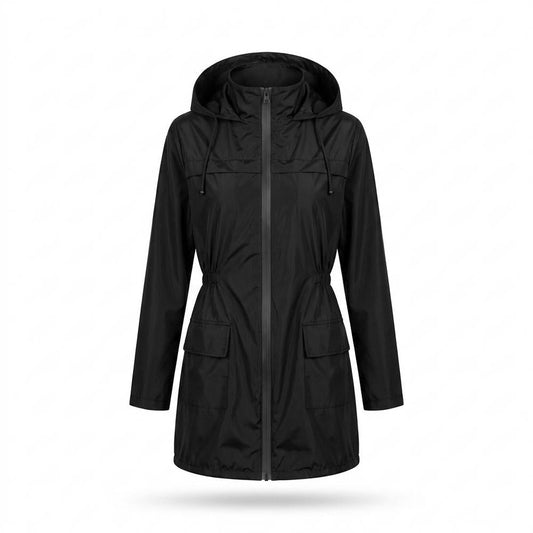 Allsaints Leather - Vilan | Hooded Water-Resistant Jacket Women