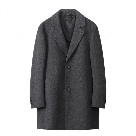 Allsaints Leather - Zomes | Single-Breasted Wool Coat Men