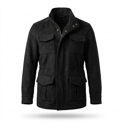 Allsaints Leather - Semon | Textured Four-Pocket Jacket Men