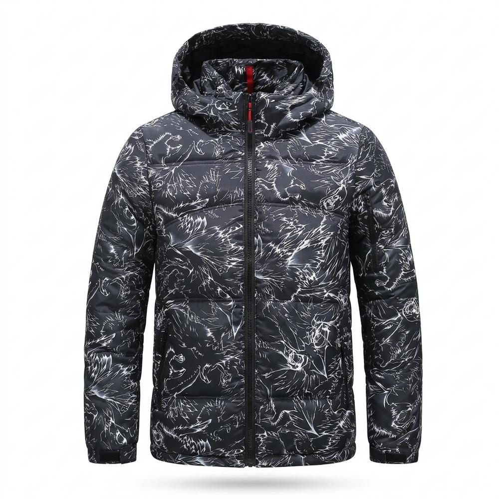 Allsaints Leather - Vimon | Padded Patterned Jacket Men