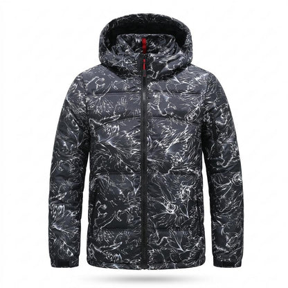 Allsaints Leather - Vimon | Padded Patterned Jacket Men