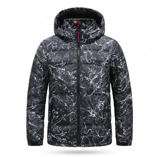 Allsaints Leather - Vimon | Padded Patterned Jacket Men