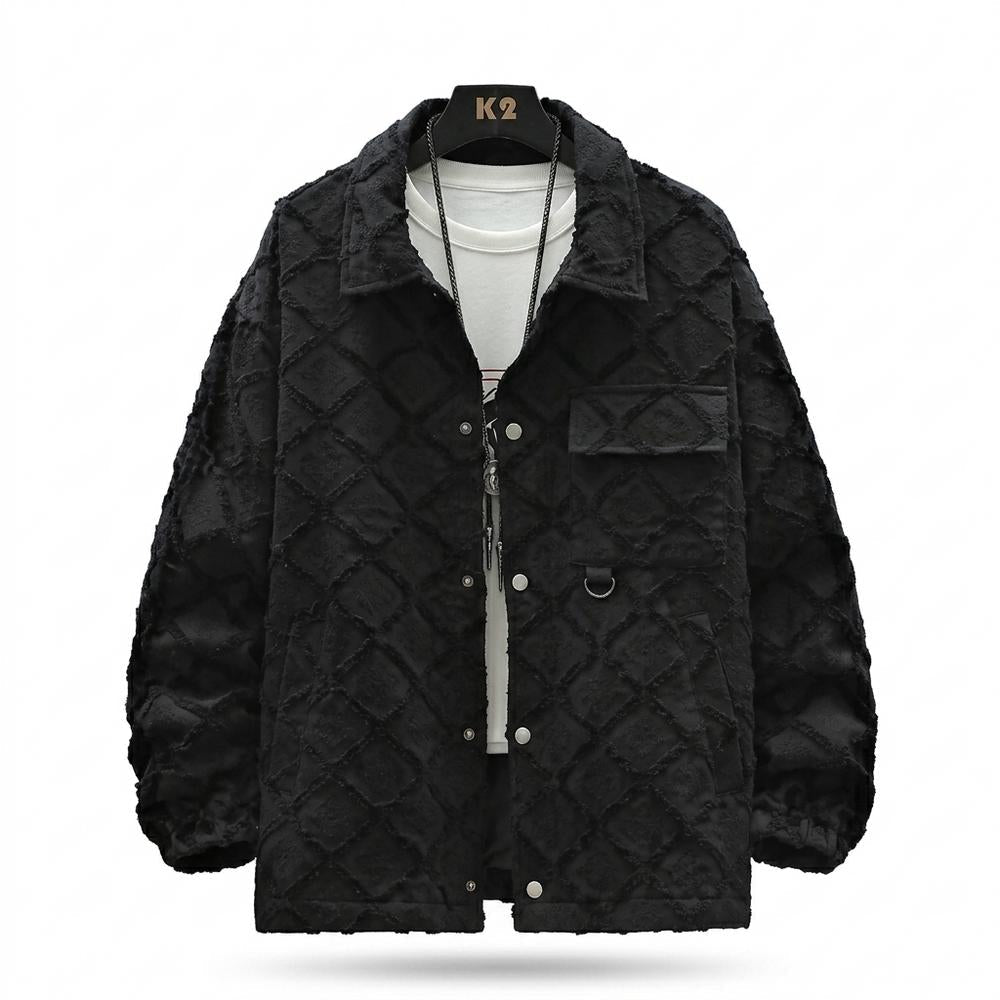 Allsaints Leather - Cosel | Quilted Relaxed-Fit Jacket Men