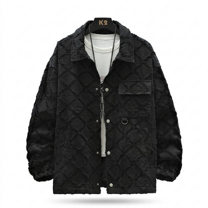 Allsaints Leather - Cosel | Quilted Relaxed-Fit Jacket Men