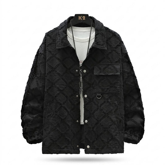 Allsaints Leather - Cosel | Quilted Relaxed-Fit Jacket Men
