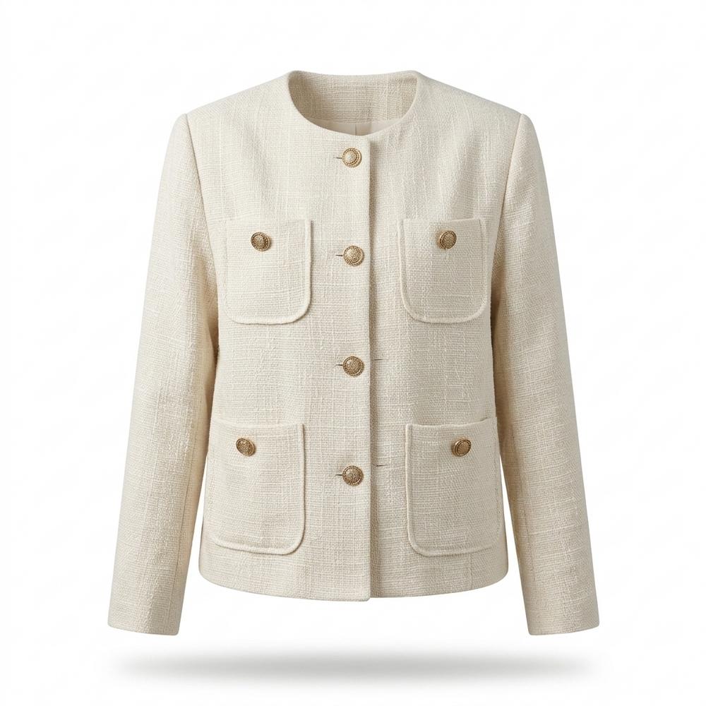 Allsaints Leather - Arvin | Textured Collarless Jacket Women