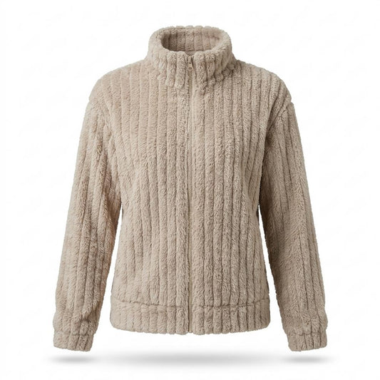 Allsaints Leather - Nonor | Ribbed Fleece Jacket Women