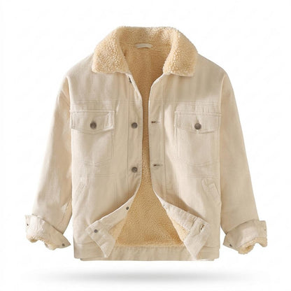 Allsaints Leather - Yehul | Corduroy Sherpa-Lined Jacket Unisex