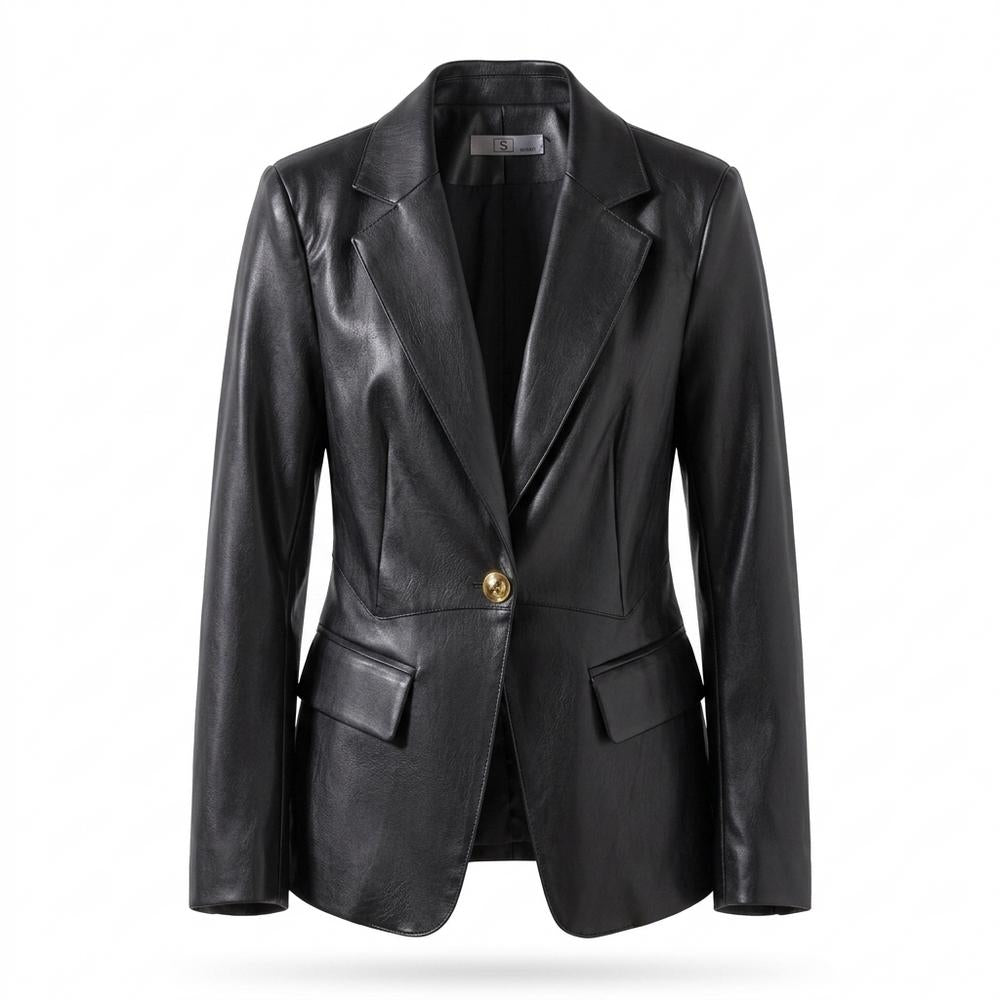 Allsaints Leather - Zaral | Fitted Single-Breasted Blazer Women