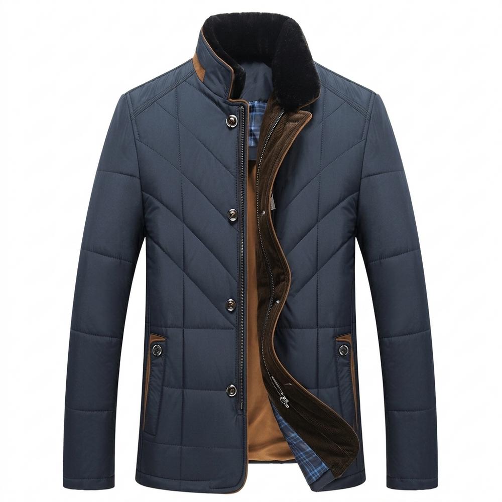Allsaints Leather - Lyral | Quilted Lined Jacket Men