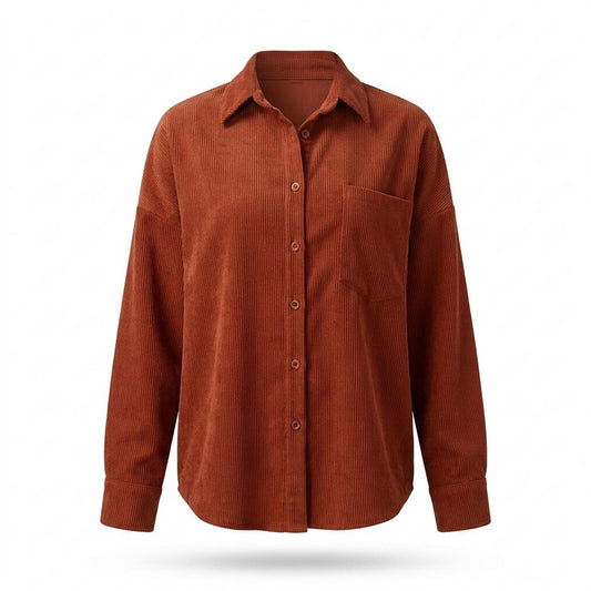 Allsaints Leather - Varon | Corduroy Button-Down Shirt Women