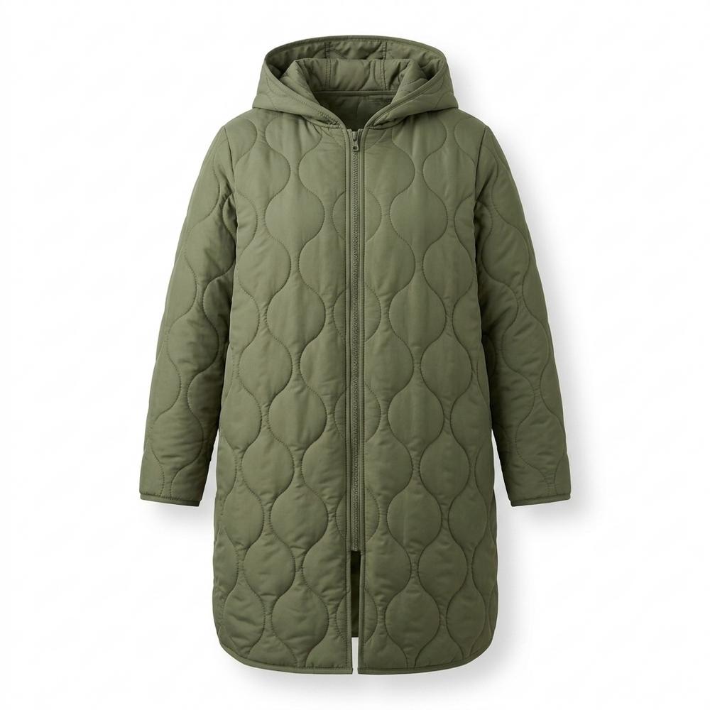 Allsaints Leather - Lalar | Quilted Hooded Coat Women