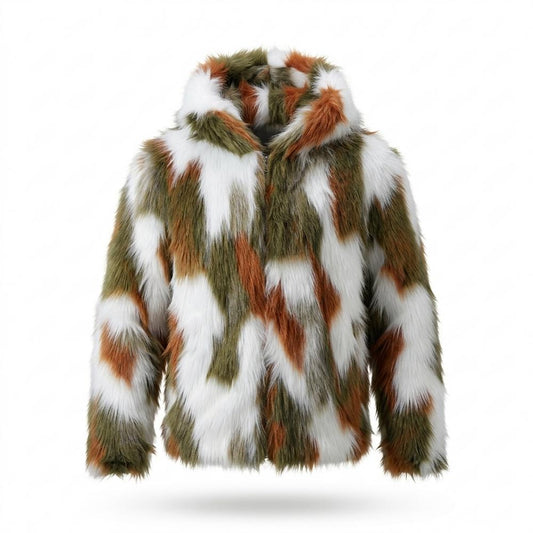 Allsaints Leather - Zadan | Faux Fur Hooded Jacket Men