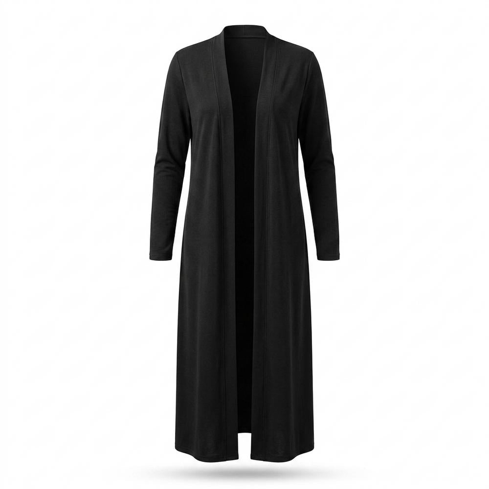 Allsaints Leather - Mavel | Open-Front Longline Cardigan Women