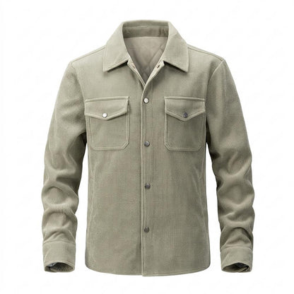 Allsaints Leather - Vamar | Corduroy Quilted Jacket Men
