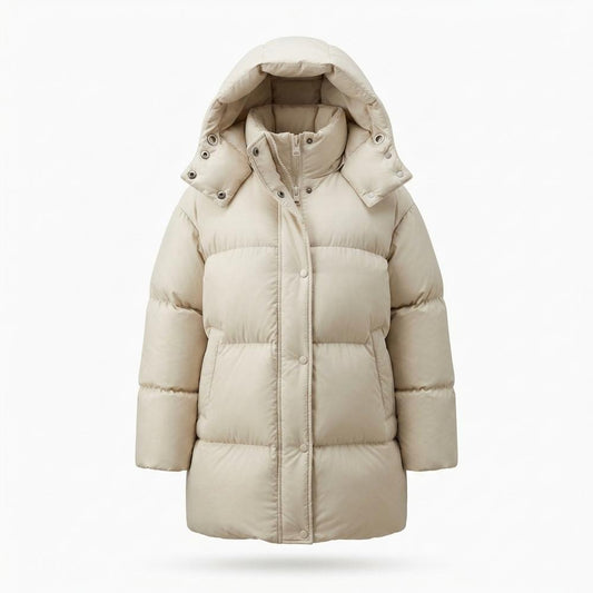 Allsaints Leather - Lymel | Down-Filled Hooded Coat Women