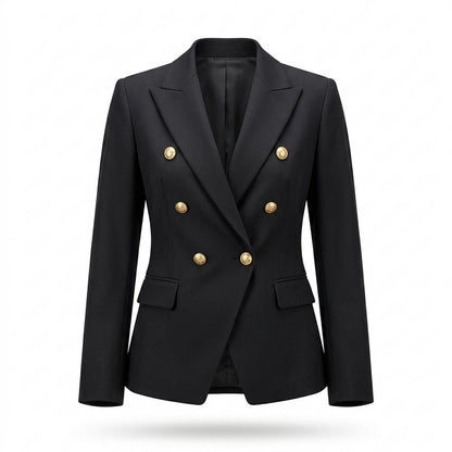 Allsaints Leather - Rosen | Double-Breasted Tailored Blazer Women