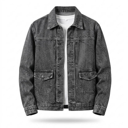 Allsaints Leather - Tanav | Washed Button-Front Denim Jacket Men