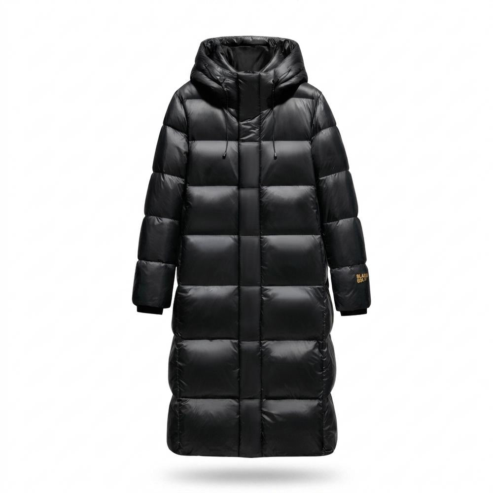 Allsaints Leather - Novar | Quilted Longline Coat Unisex