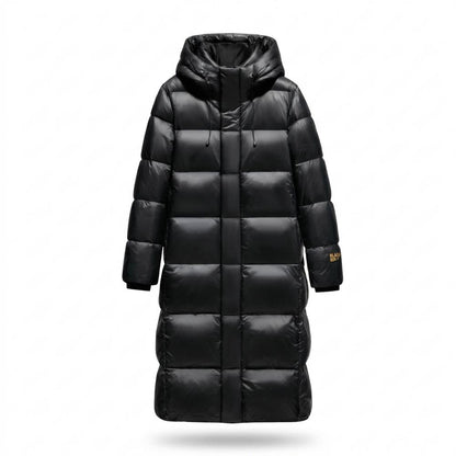 Allsaints Leather - Novar | Quilted Longline Coat Unisex