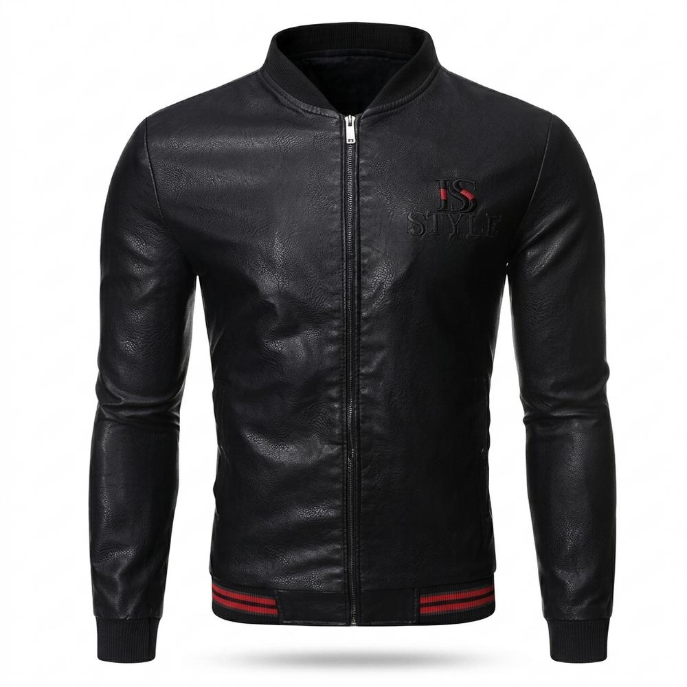 Allsaints Leather - Tiser | Slim-Fit Zip-Up Leather Jacket Men