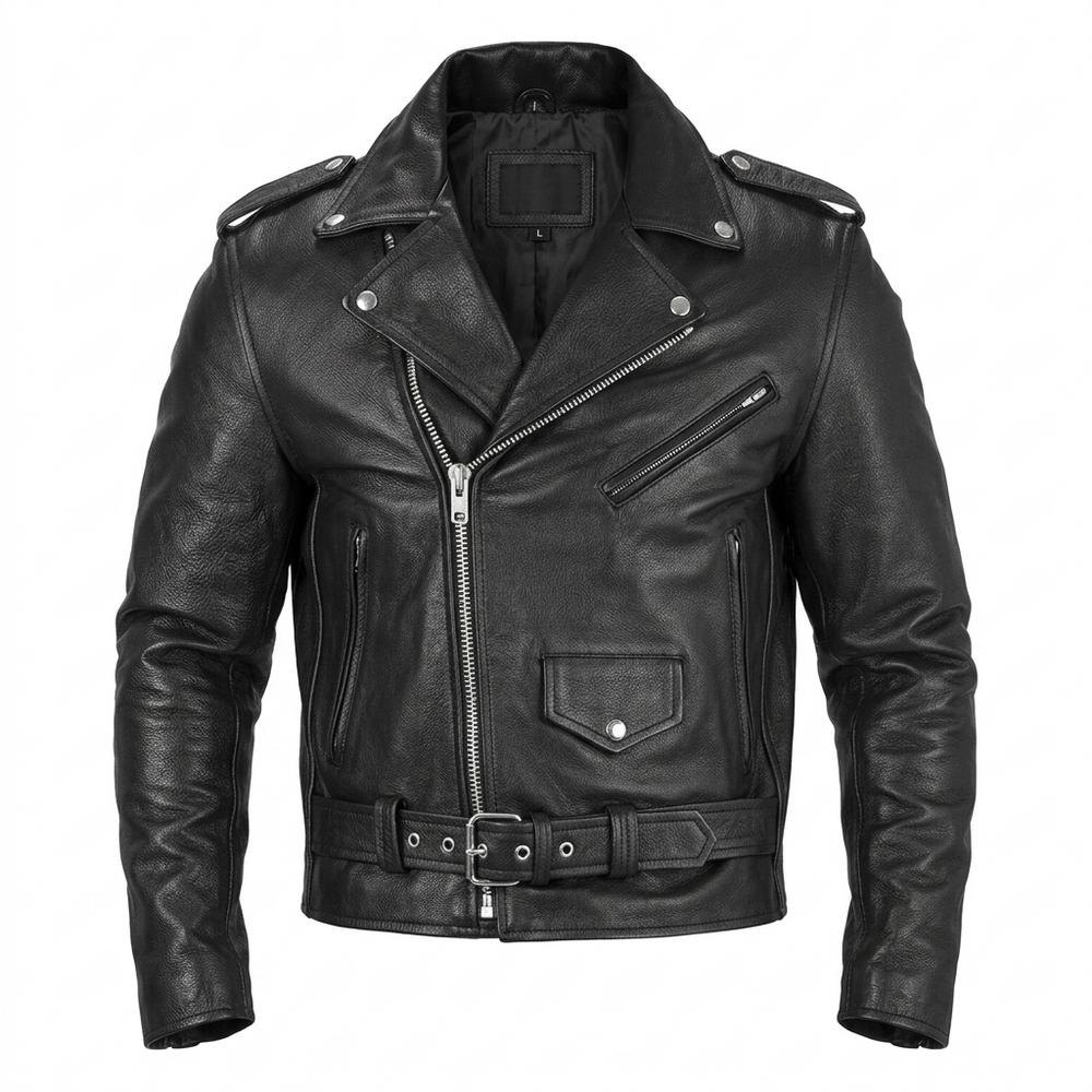 Allsaints Leather - Damuv | Asymmetrical Belted Leather Jacket Unisex