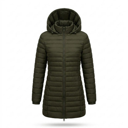 Allsaints Leather - Catir | Quilted Hooded Jacket Women