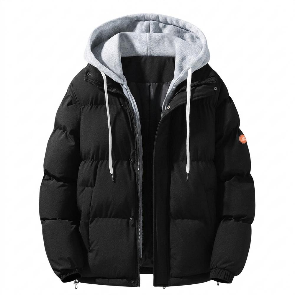 Allsaints Leather - Mitir | Hooded Padded Jacket Men