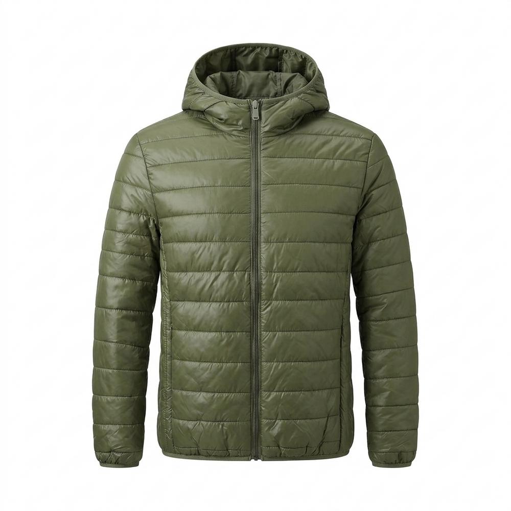 Allsaints Leather - Daren | Quilted Hooded Jacket Men