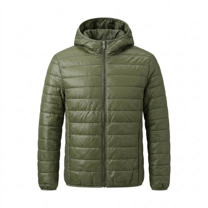 Allsaints Leather - Daren | Quilted Hooded Jacket Men