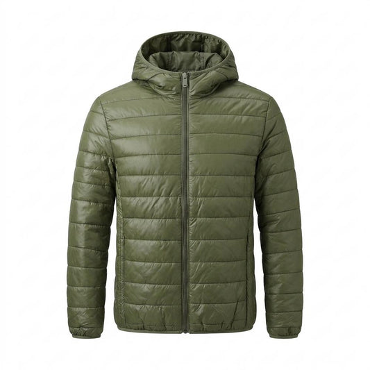 Allsaints Leather - Daren | Quilted Hooded Jacket Men